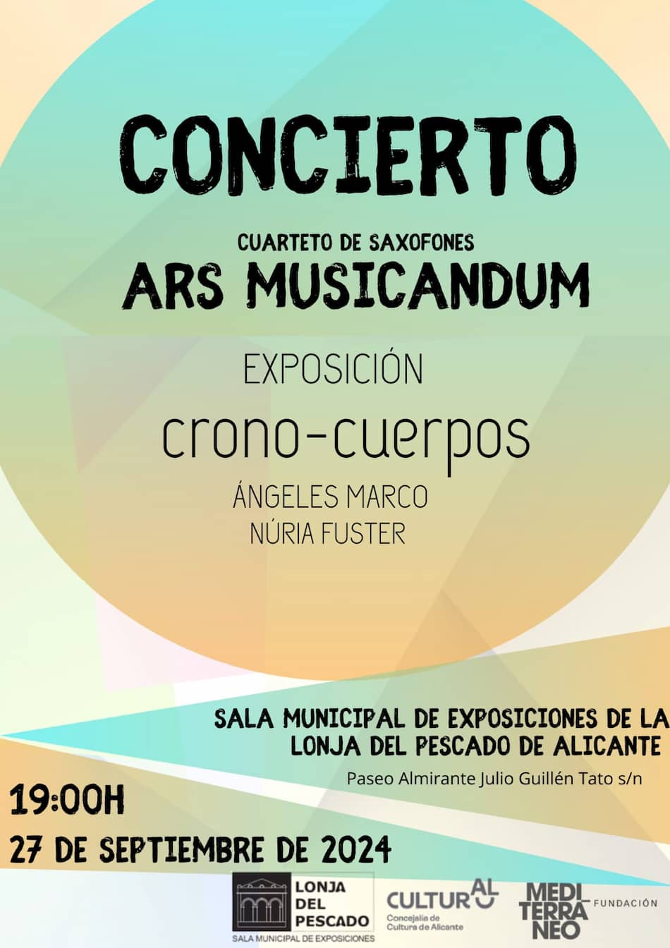Concierto ARS MUSICANDUM y Exposición CRONO-CUERPOS