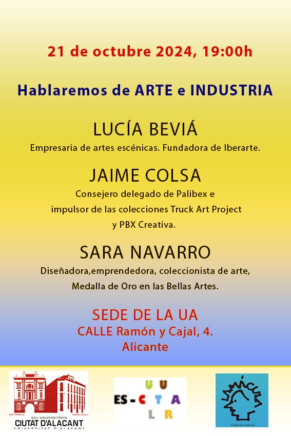 Debate sobre Arte e Industria - Ciclo Debates Es.Cultura