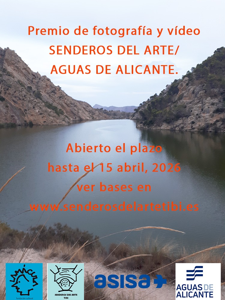 premio fotografia y video senderos del arte aguas alicante